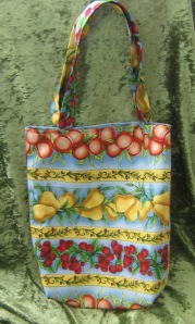 Fruit and veg market tote bag